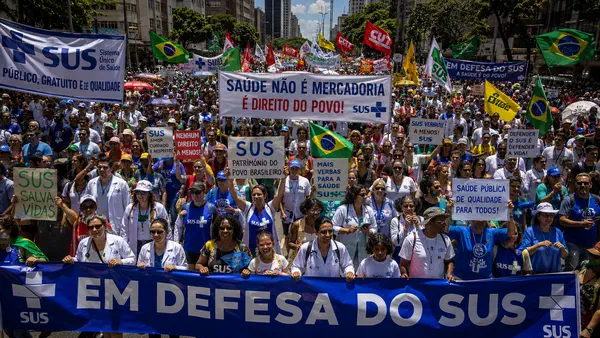 Campanha nacional em defesa do SUS