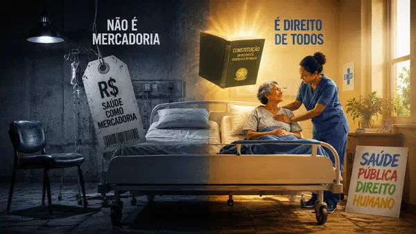 Saúde pública é direito, não mercadoria